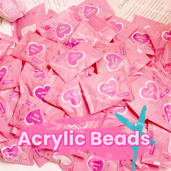 Acrylic Beads Lucky Bags（Premium Edition） - Live Unboxing - DIY Beaded Pen/chain